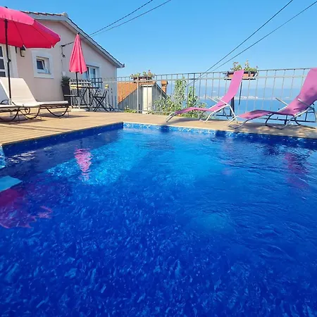 別荘 House Anastazia Pool & Panoramic Sea View ロヴラン